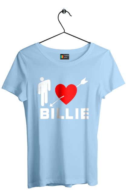 Women`s t-shirt with prints Billie Eilish. Billie eilish, billie eilish logo, billie eilish print, singer billie eilish. 2070702