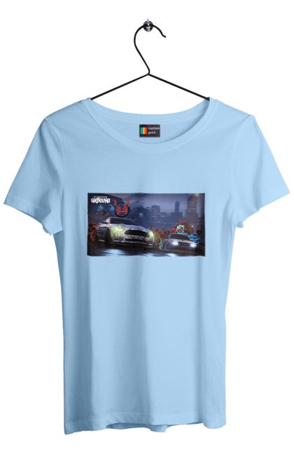 Women`s t-shirt with prints Need for Speed Unbound. Heat, need, need for speed, nfs, speed, unbound. 2070702