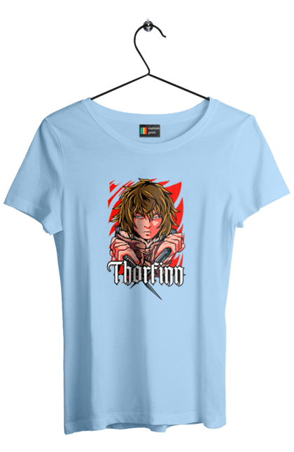 Women's t-shirt with prints Vinland Saga Thorfinn. Anime, manga, thorfinn, vinland saga. 2070702