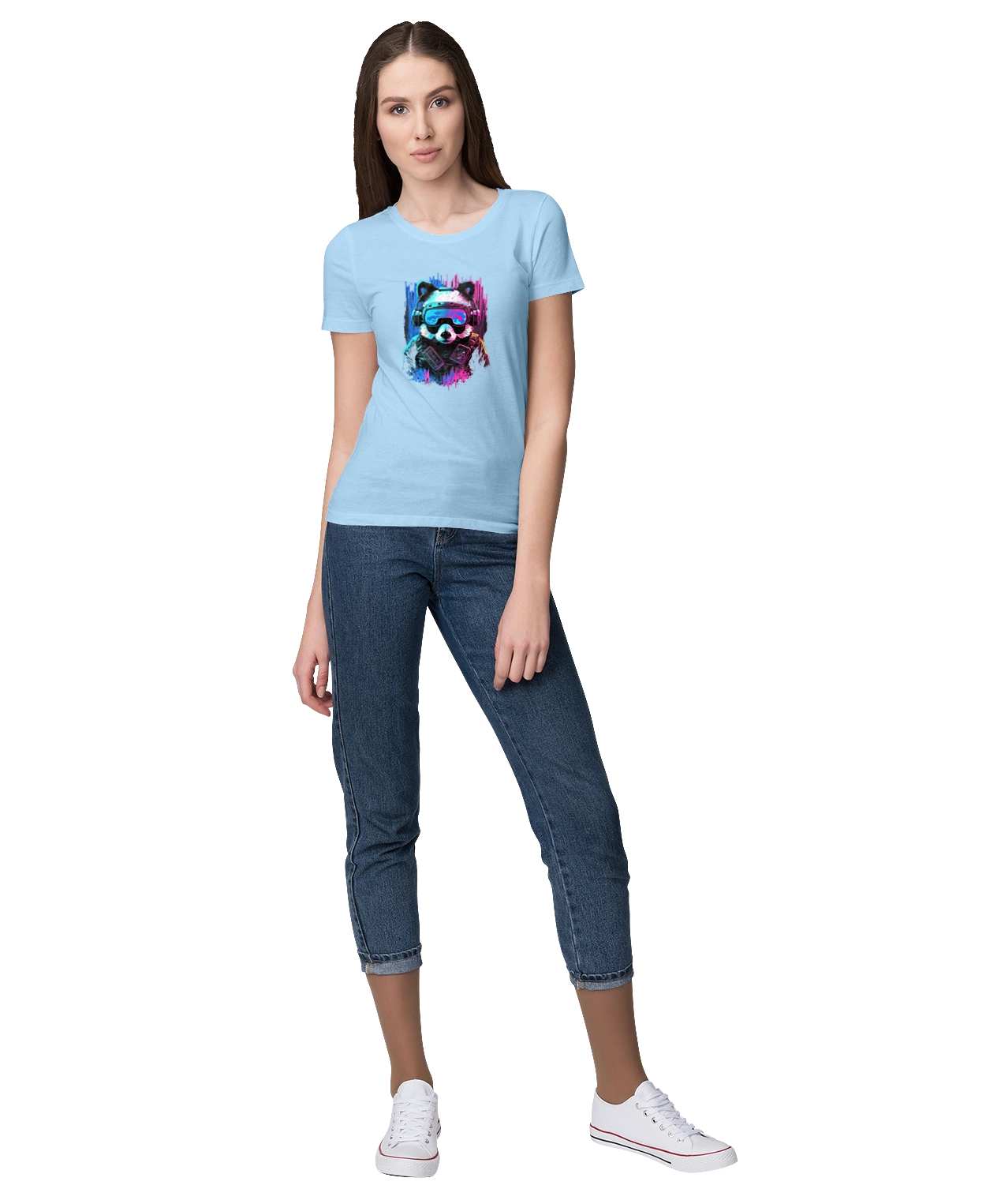 Панда в VR шлеме