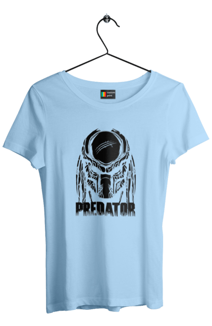 Women's t-shirt with prints The Predator. Alien, cinema, film, predator, thriller. 2070702