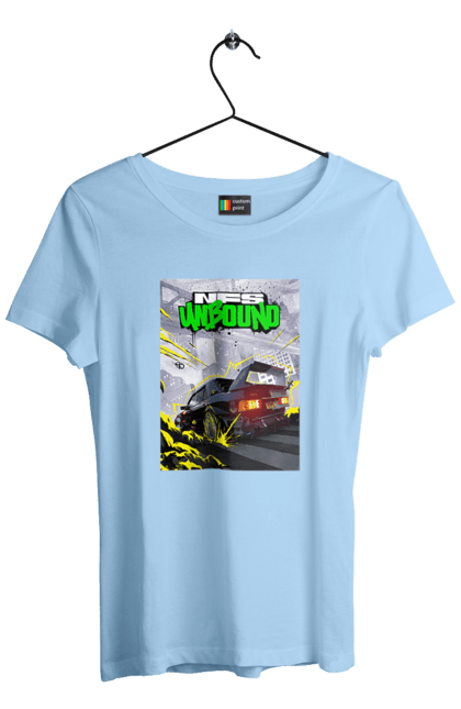 Women`s t-shirt with prints Need for Speed Unbound. Heat, need, need for speed, nfs, speed, unbound. 2070702