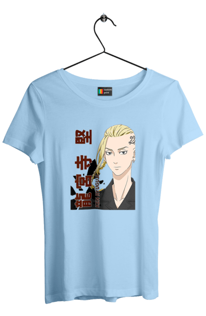 Women's t-shirt with prints Tokyo Revengers Draken. Anime, draken, ken ryuguji, ken-chin, manga, serial, tokyo manji gang, tokyo revengers. 2070702