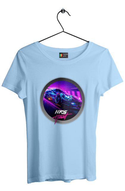 Women`s t-shirt with prints Need for speed Heat. Heat, need, need for speed, nfs, speed, unbound. 2070702