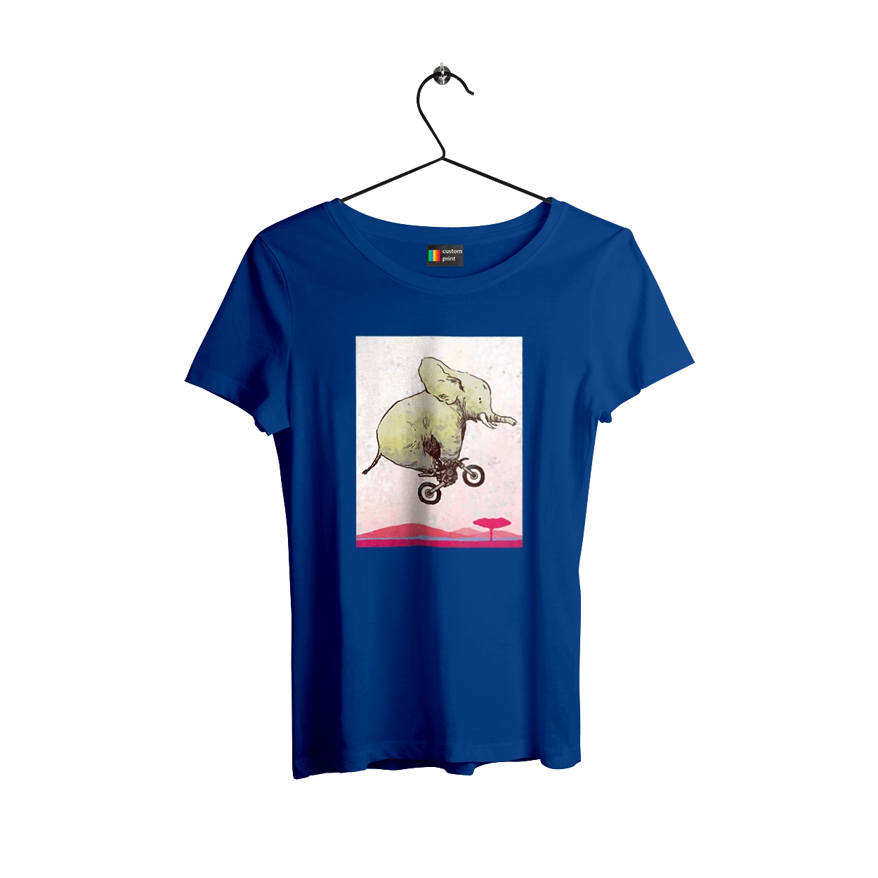 Elephant On A Motorcycle