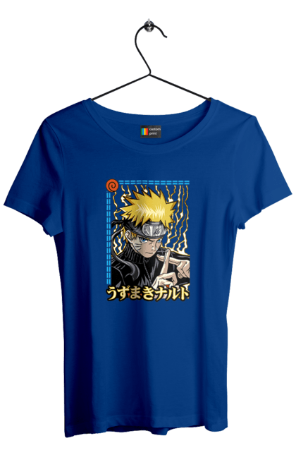 Women's t-shirt with prints Naruto. Anime, character, manga, naruto, ninja, tv series. 2070702