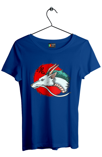 Women's t-shirt with prints Spirited Away Haku. Dragon, haku, spirited away, studio ghibli. 2070702