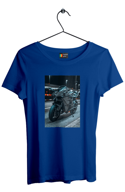 Футболка жіноча з принтом "Мото цитаты". Байк, мото, спорт, цитаты. 2070702