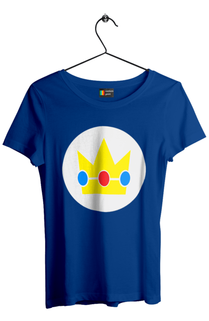 Women's t-shirt with prints Mario Bros. Princess Peach. Character, game, mario, mario bros, nintendo, princess peach, super mario bros. 2070702