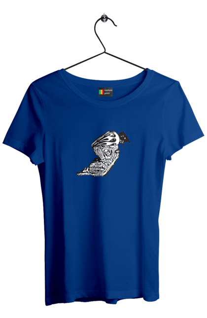 Футболка женская с принтом Двигатель мотоцикла. Bike, chopper, cylinders, gas tank, harley davidson, motorcycle engine. 2070702