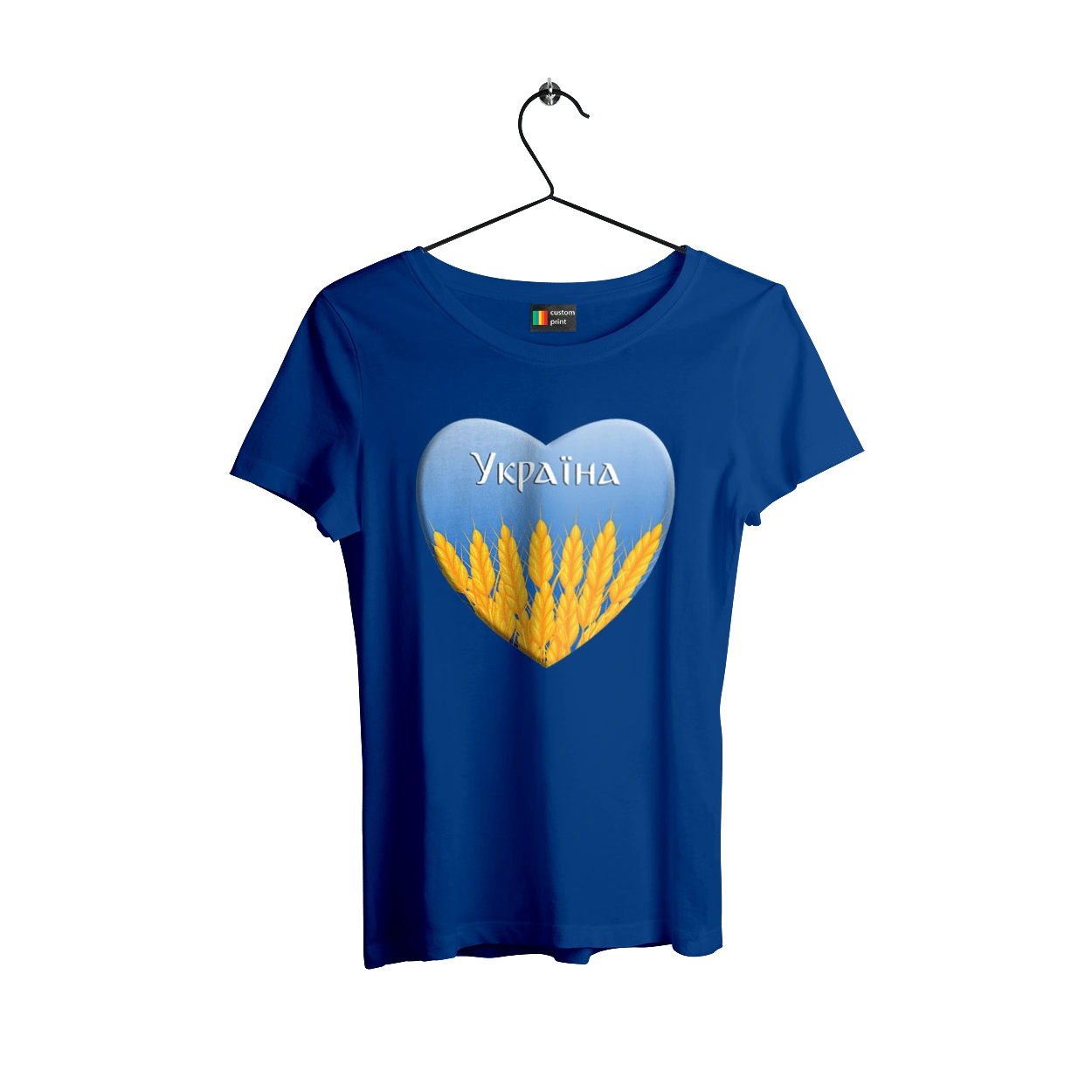Серце з колосками Україна