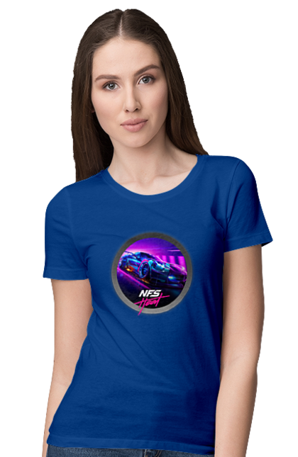 Women`s t-shirt with prints Need for speed Heat. Heat, need, need for speed, nfs, speed, unbound. 2070702