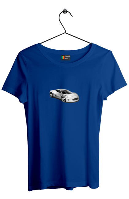 Women`s t-shirt with prints Auto.1. Auto, graphics, photo, sports car. 2070702