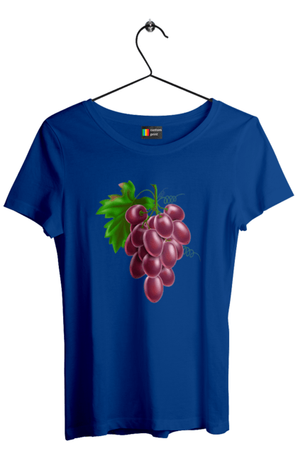 Women`s t-shirt with prints Grapes. Grapes. 2070702