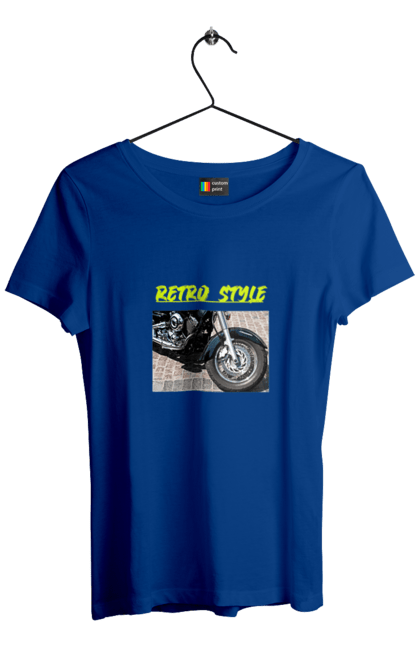 Women`s t-shirt with prints Moto2. Bike, motorbike, retro, road, speed, style. 2070702