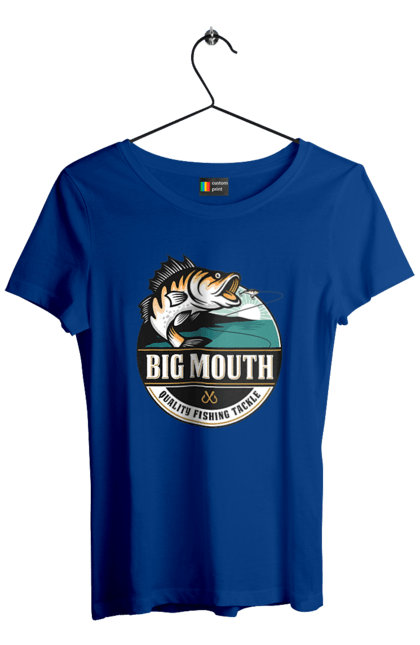 Women`s t-shirt with prints Fishing. Fish, fisherman, fisherman`s fork, fishing, hobby. 2070702