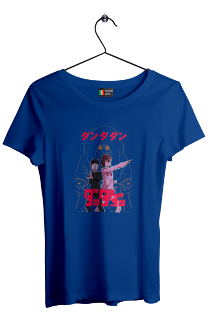 Women`s t-shirt with prints Dandadan. Anime, ayase, dandadan, ken takakura, manga, momo ayase, okarun, takakura. 2070702