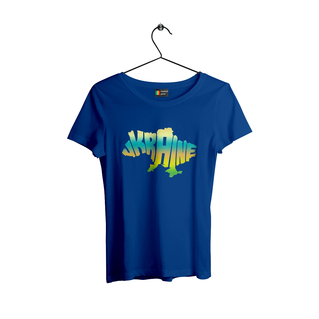 Україна силует кольоровий