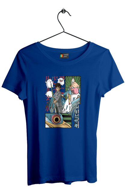 Women's t-shirt with prints The Boy and the Heron. Boy and bird, cartoon, ghibli, japan, miyazaki, studio ghibli. 2070702