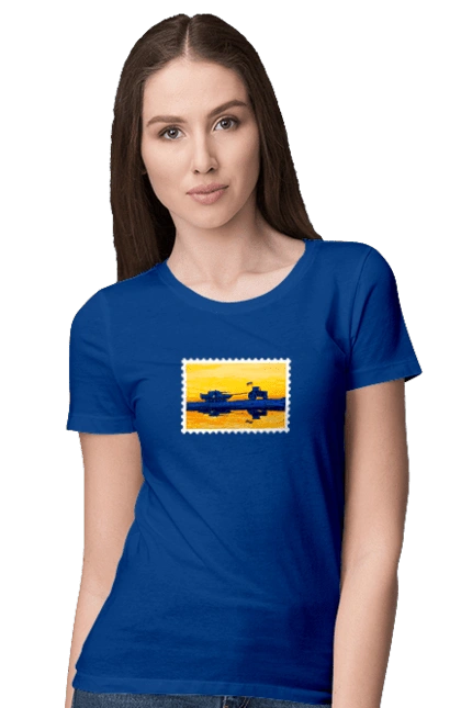 New brand, tractor pulling tank