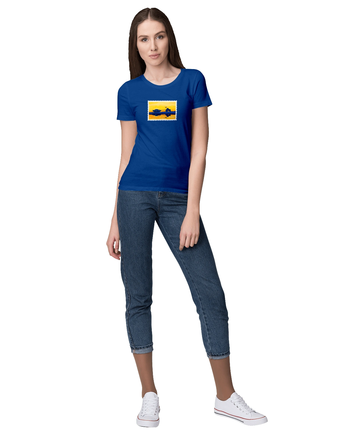 New brand, tractor pulling tank