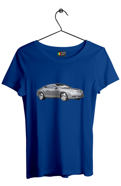 Women`s t-shirt with prints Auto. Auto, car, expensive car, gray car, stylish car. 2070702