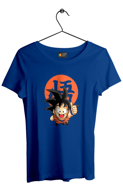 Футболка женская с принтом Жемчуг дракона Сон Гоку. Anime, dragon ball, manga, son goku, tv series, аниме, гоку, жемчуг дракона, манга, сон гоку. 2070702