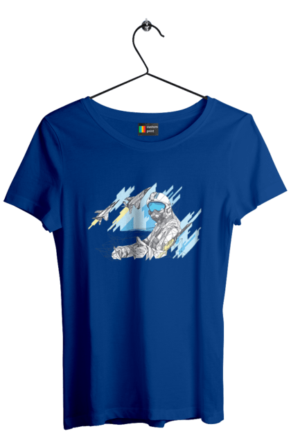 Футболка жіноча з принтом "Слава збройним силам України". День захисника, день захистиць, марка, подяка, слава зсу, укрпошта. 2070702