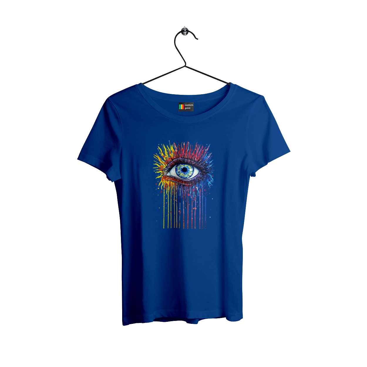 Colorful Flowing Eye