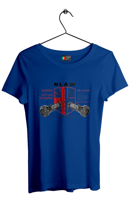 Women`s t-shirt with prints NLAW. Caesar, himars, nlaw, patriot, weapons, zaluzhny. 2070702