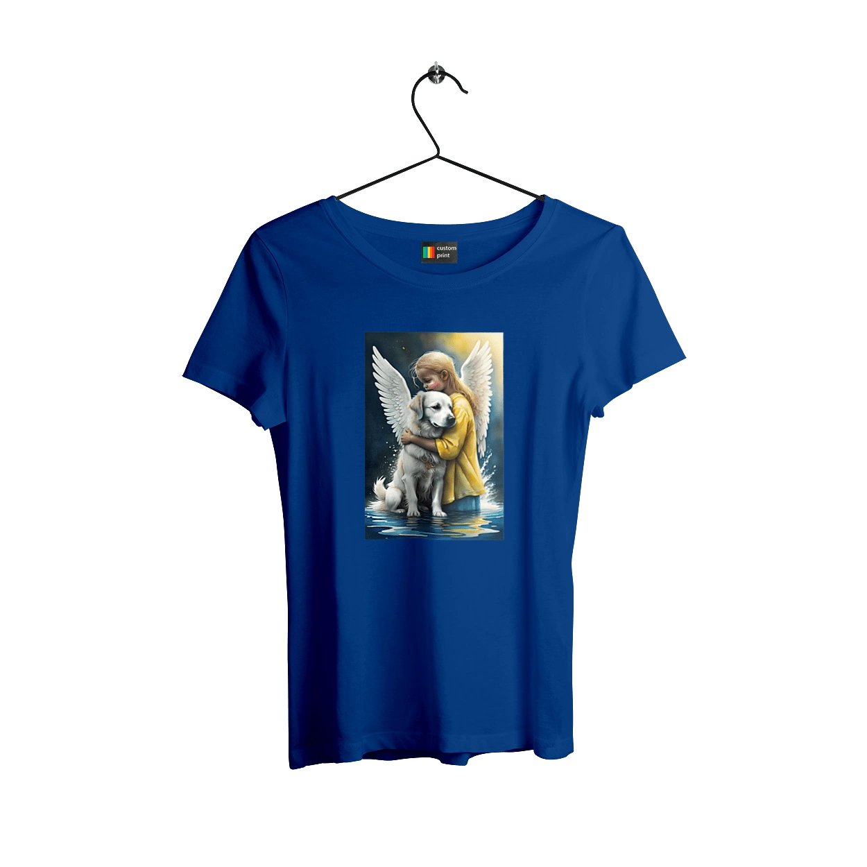 Дівчинка та собака ангел [память загиблим тваринам]