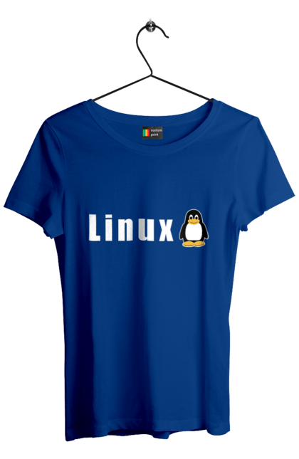 Футболка жіноча з принтом "Linux". Linux, адміністратор, айті, айтішник, безкоштовна, безкоштовно, білий, вільна, доступність, комерційна, незалежність, операційна система, ос, пінгвін, програміст, програмне забезпечення, свобода, сервер, сисадмін, система, системний адміністратор, софт, текст. 2070702