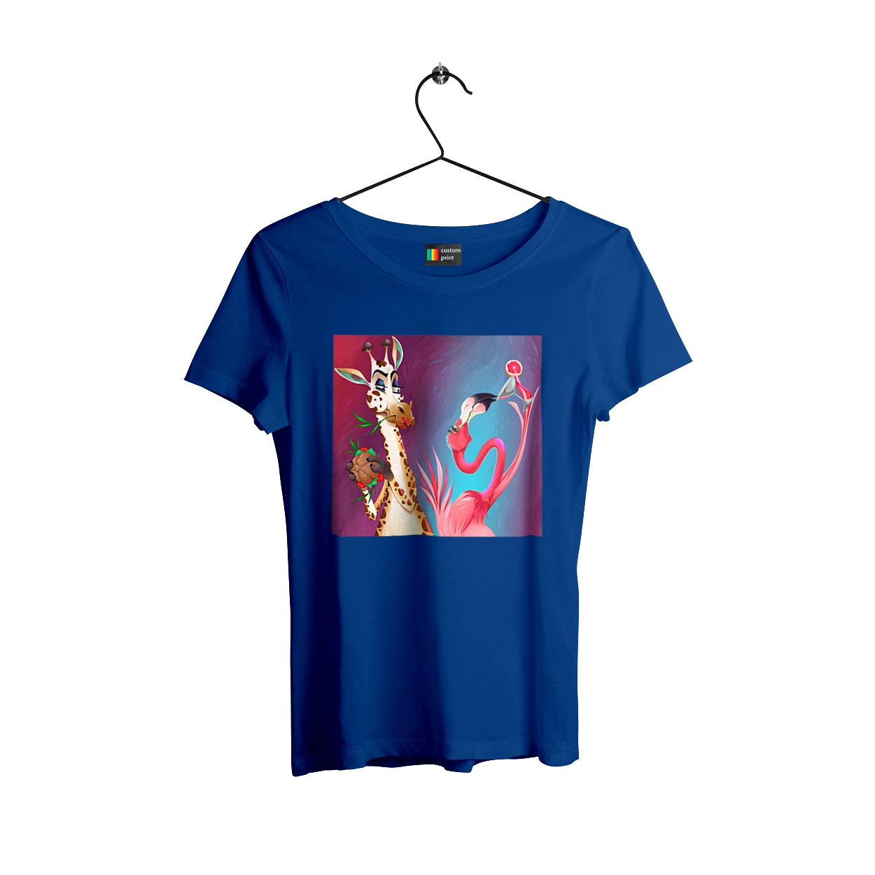 Жираф И Фламинго На Вечеринке