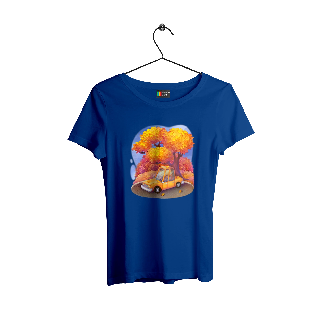 Осень Машина Дерево