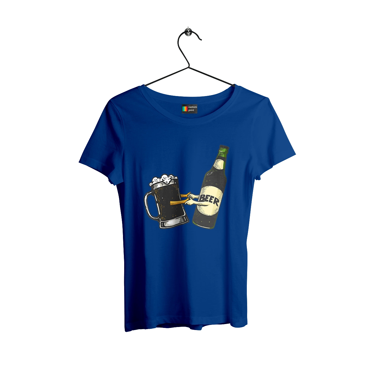 Bottle Of Beer With A Glass Of Beer