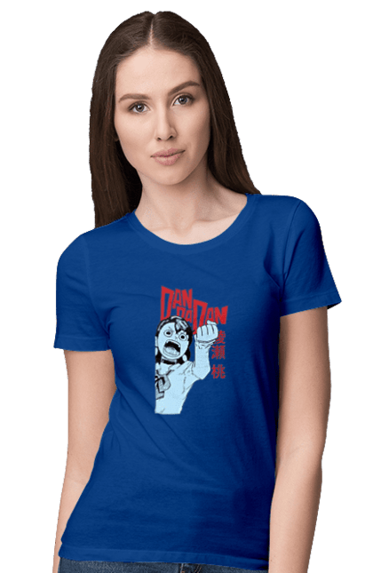 Women`s t-shirt with prints Dandadan Momo Ayase. Anime, ayase, dandadan, manga, momo, momo ayase. 2070702