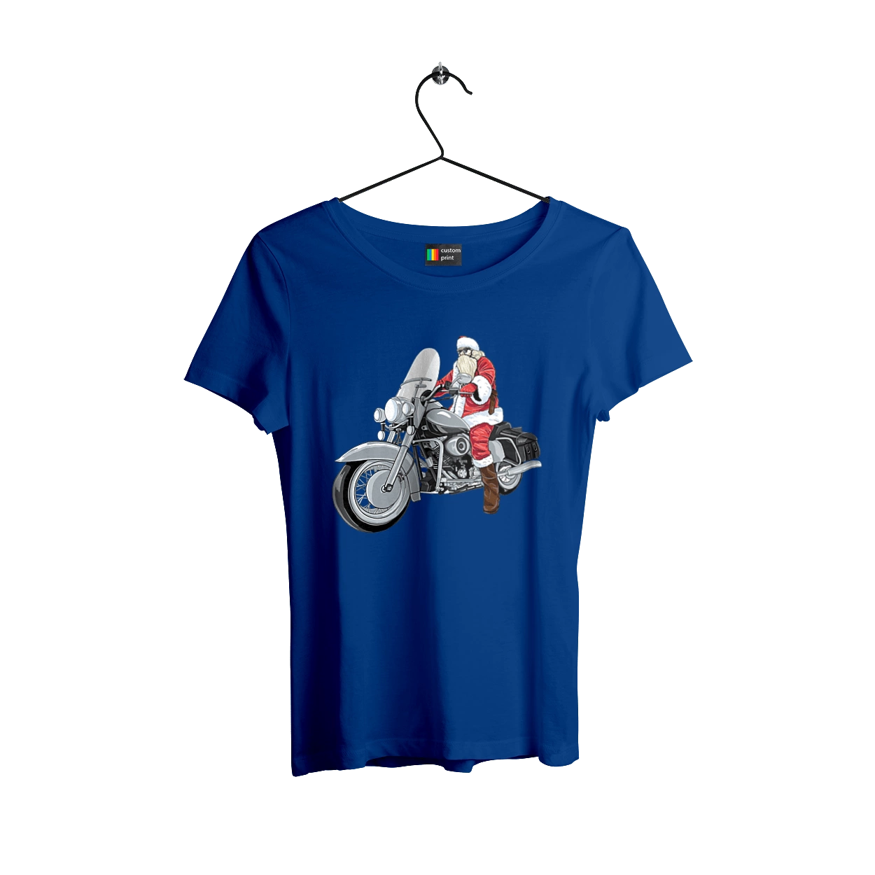 Santa On A Motorcycle