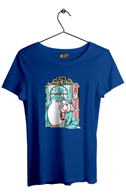 Women`s t-shirt with prints Spy x Family Anya. Anime, anya, loid, manga, spy x family, yor. 2070702
