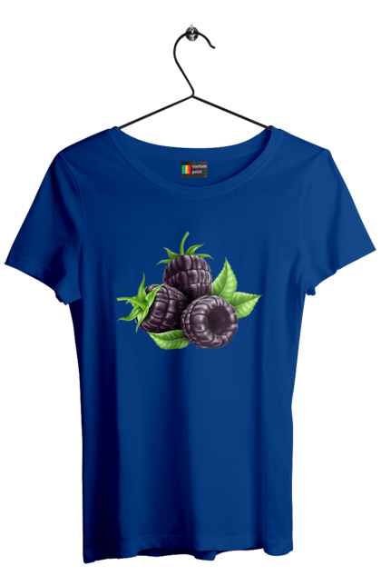 Women`s t-shirt with prints Blackberry. Berry, blackberry. 2070702