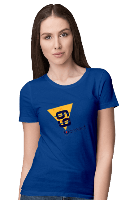 Women`s t-shirt with prints 69  is a contact. Contact, joke, sex. 2070702