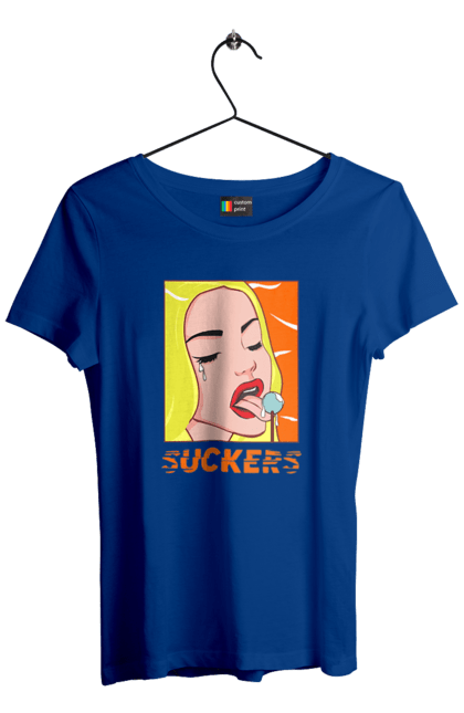 Футболка жіноча з принтом "Чупа чупс". Гумор, мем, прикольна, сакерс, смішна, чупа чупс. 2070702