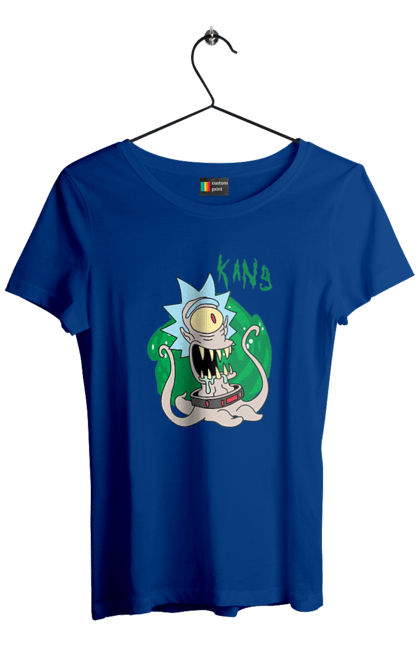 Футболка жіноча з принтом "Рік та Морті". Rick and morty, мультфільм, наукова фантастика, пригоди, рік, рік і морті, трагікомедія, чорний гумор. 2070702