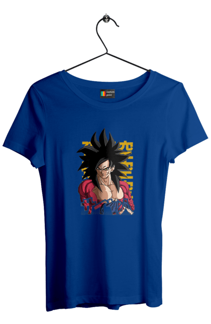 Футболка жіноча з принтом "Перли дракона Сон Гоку". Dragon ball, manga, son goku, аніме, гоку, манга, перли дракона, сон гоку. 2070702