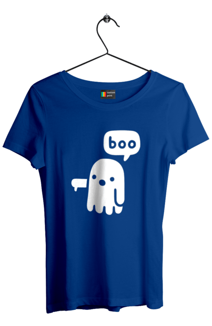 Women`s t-shirt with prints BOO (programming language). Freelancer, it spec, program, programmer, programming language, technical task, translator boo. 2070702