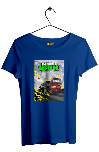 Women`s t-shirt with prints Need for Speed Unbound. Heat, need, need for speed, nfs, speed, unbound. 2070702