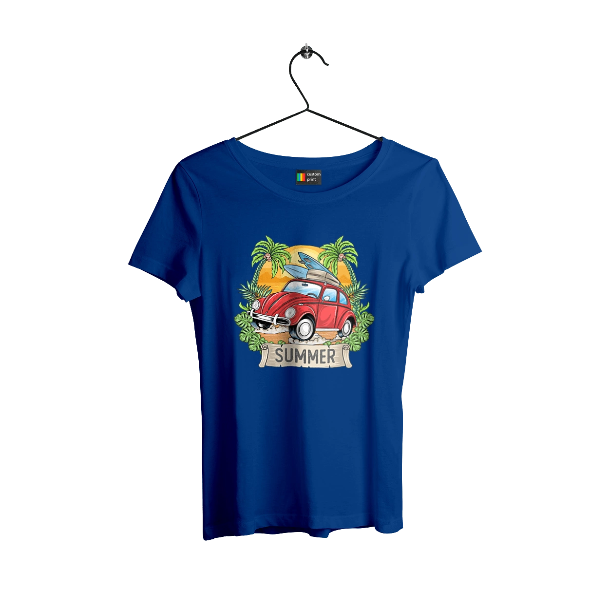 Summer, Car And Palm Trees