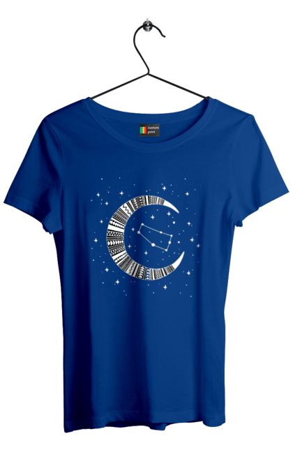 Women`s t-shirt with prints Gemini. Constellation, gemini, horoscope, sign, twins, zodiac, zodiac sign. 2070702