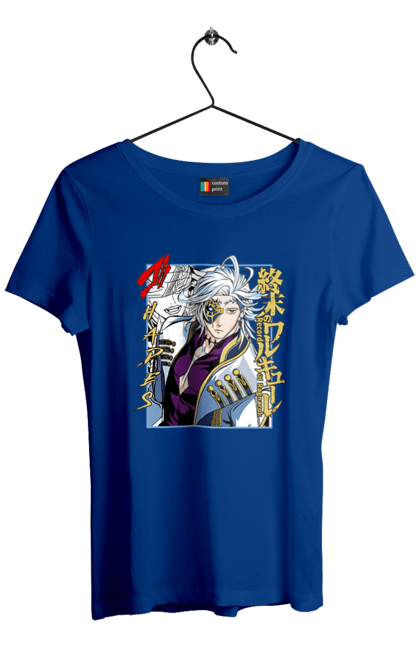 Футболка жіноча з принтом "Повість про кінець світу Аїд". Anime, hades, manga, record of ragnarok, аїд, аніме, комікс, манга. 2070702