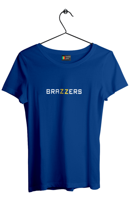 Women`s t-shirt with prints Brazzers. Brazzers, brothers, hub, porn, porn hub, pornhub. 2070702