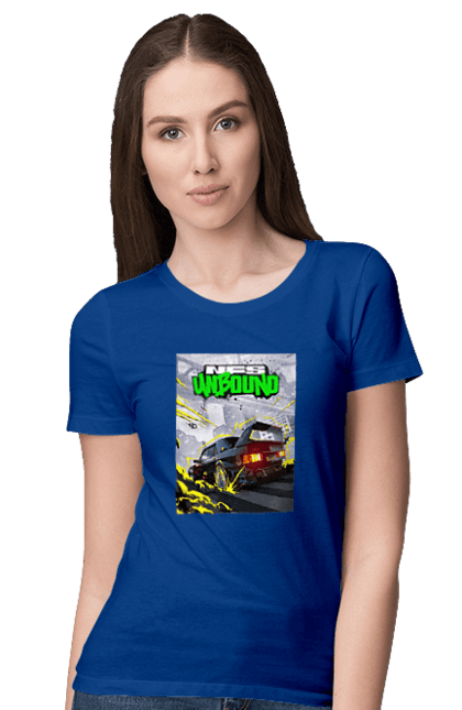 Women`s t-shirt with prints Need for Speed Unbound. Heat, need, need for speed, nfs, speed, unbound. 2070702